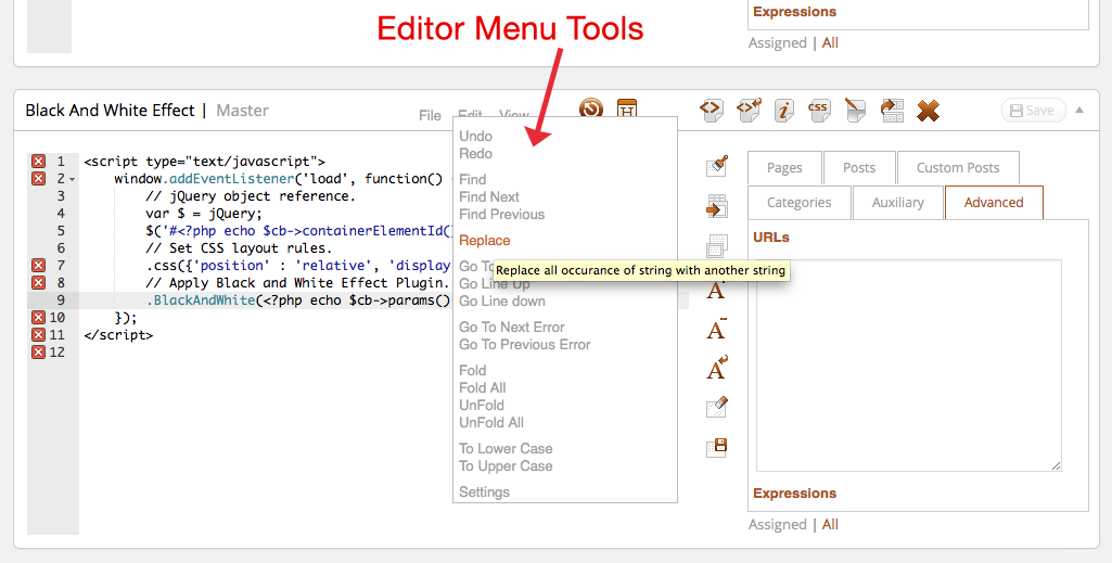 editor-menu-tools